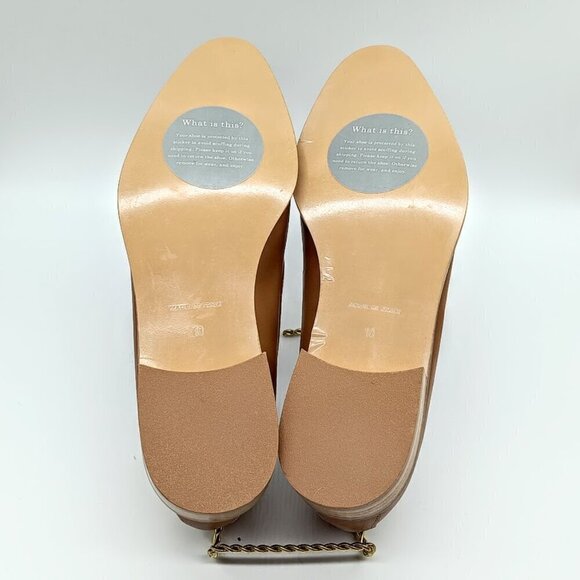 Everlane The Modern Camel Italian Leather Loafers NWT - Picture 8 of 9